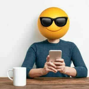 émoji LinkedIn