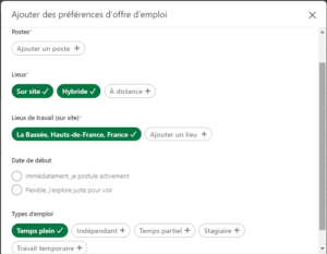 Open to Work LinkedIn quel est intérêt d'activer le badge ? Les différents filtres d'emploi