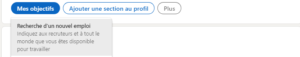 Open to Work LinkedIn quel est intérêt d'activer le badge ? recherche d'un nouvel emploi
