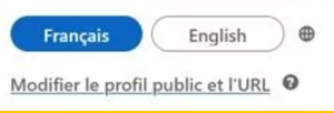 comment modifier url de profil linkedin